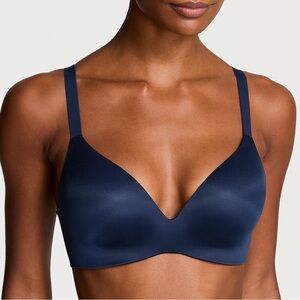 Victoria's Secret Navy Blue Smooth Lightly Lined Bra